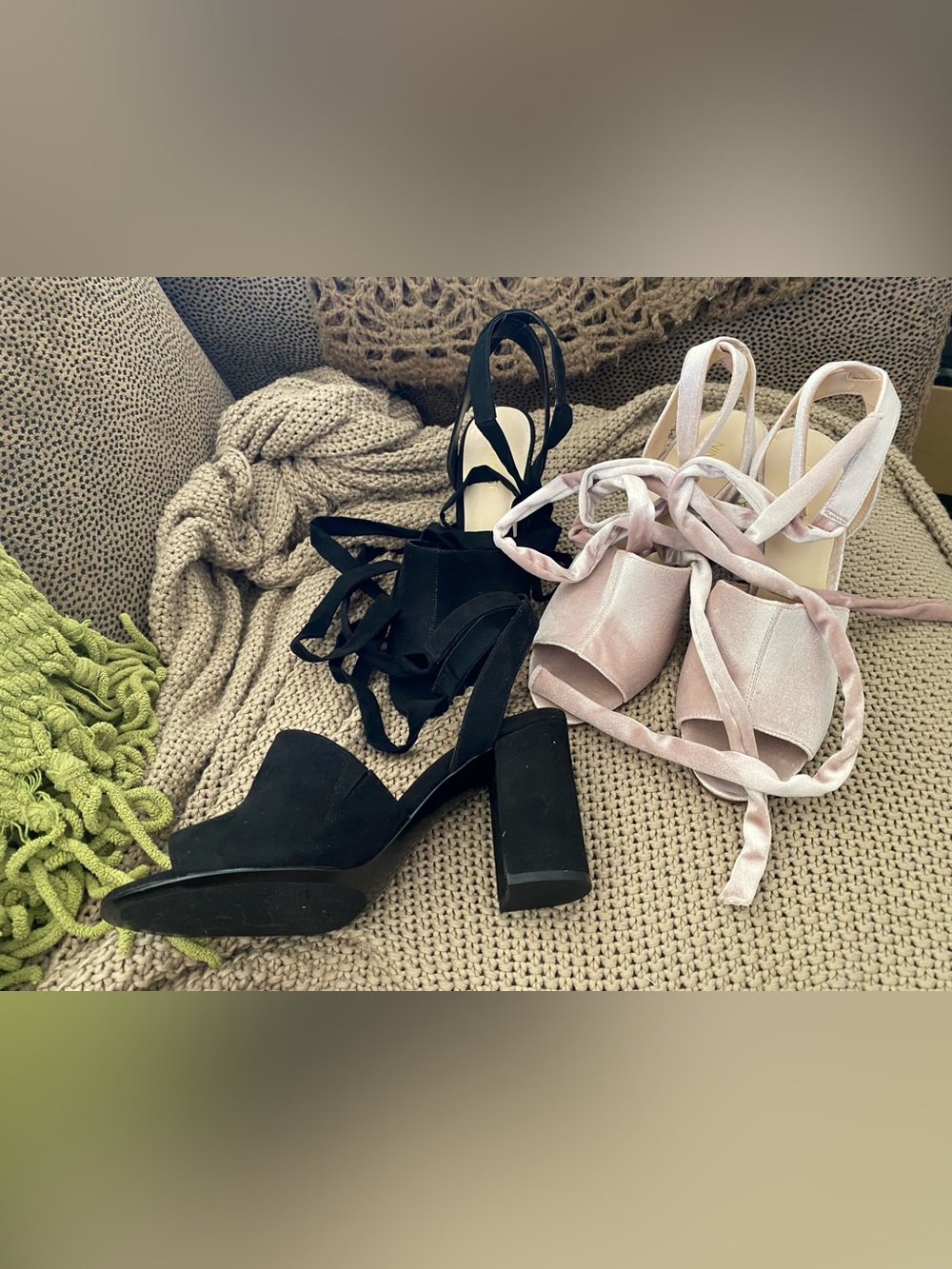 Nine West ballet ankle strap shoes 8 NEW BOTH PAIRS